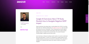 Google AI Overviews: New CTR Study Reveals How to Navigate Negative SERP Impact