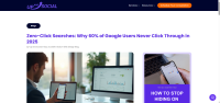 Zero-Click Searches: Why 60% of Google Users Never Click Through in 2025