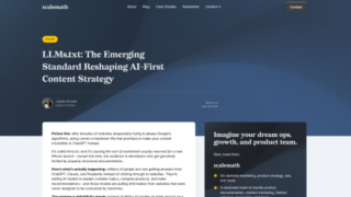 LLMs.txt: The Emerging Standard Reshaping AI-First Content Strategy